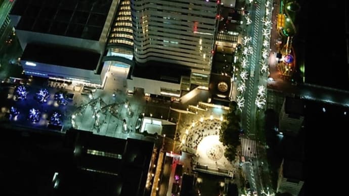 ランドマークタワーからの夜景