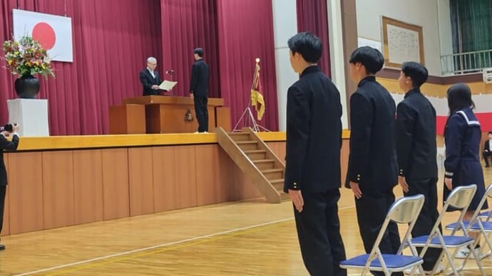 福井県立丸岡高等学校「令和5年度第76回卒業証書授与式」