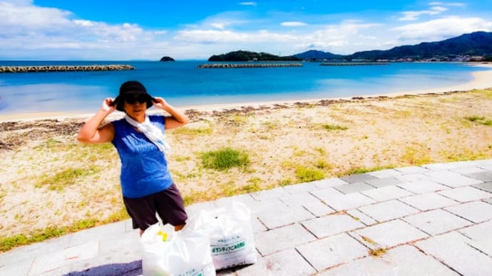 台風一過…。