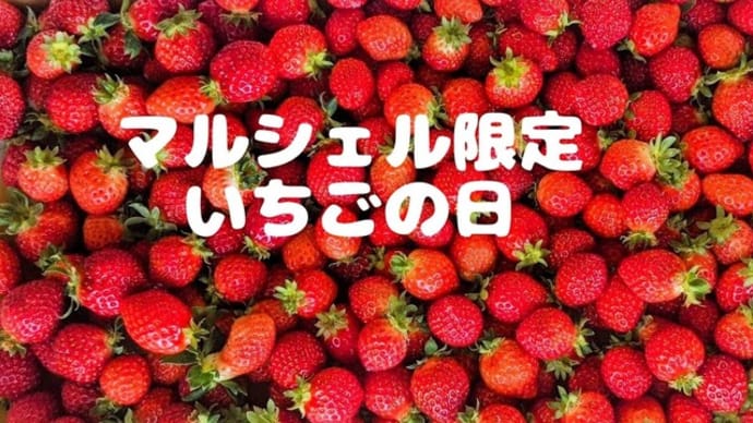 明日1月15日はイチゴの日という事で…マルシェル限定商品販売します!!