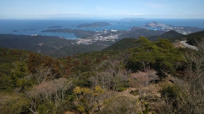 朝熊山頂展望台