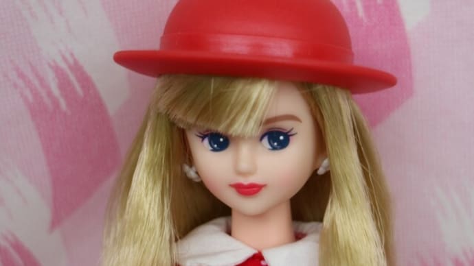 おたのしみドールキサラx3サイズ1デザインby黒猫亭 ドット柄ワンピース