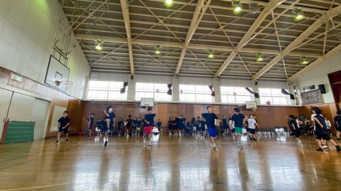 2023年10月8日 高田ミニバス練習試合