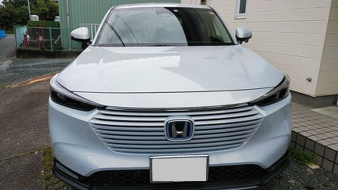代車だけど、新型ヴェゼルに乗れました