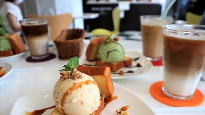 佐倉市立美術館、Cafe Buona Giornata(カフェ・ブォナ ジョルナータ)で期間限定のブリオッシュアイスを食べました。