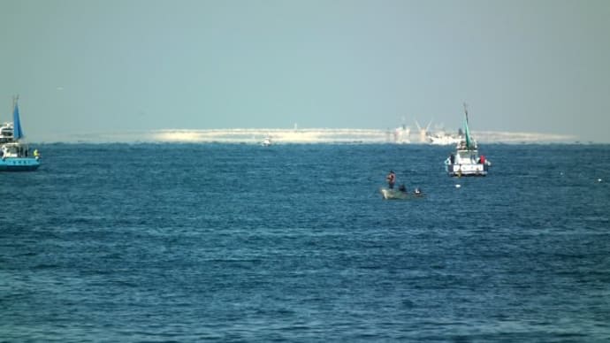 東京湾は下位蜃気楼だった
