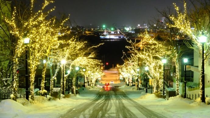 【函館】温泉猿も楽しい冬の函館の思い出  Memory Of Hakodate in winter, Hokkaido, Japan