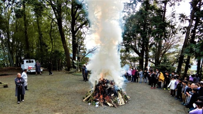 2020・1・14 今日は西八朔・杉山神社のどんど焼き。武蔵国六之宮杉山神社の謎。。