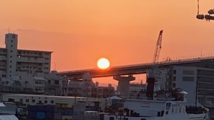 夕陽に向かって走ってみた結果が…