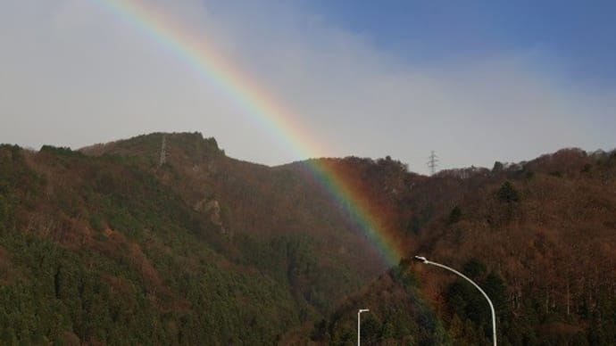 虹と日本海