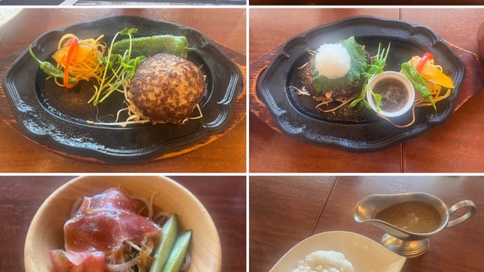 久しぶりの新規開拓! 美味しいハンバーグのお店発見‼️