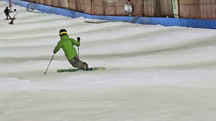 テレマークスキー 24-25シーズン 1回目 狭山スキー場