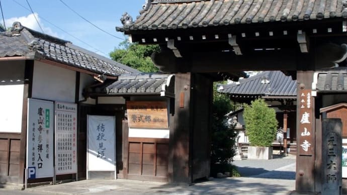 京都　青モミジ100シリーズの紫式部邸址の蘆山寺