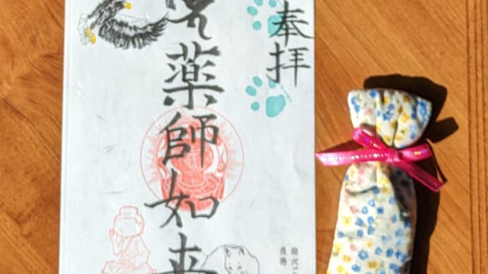 「護国山宝光寺」さんの薬師如来様御朱印&ハゼの甘露煮作り