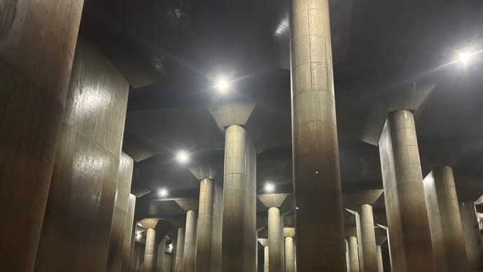 首都圏外郭放水路ツアー