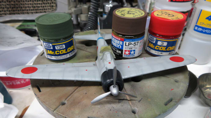 1/72 零戦二一型 #9 ウォッシング