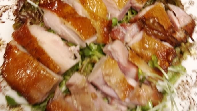 スモークチキン作りました⭐