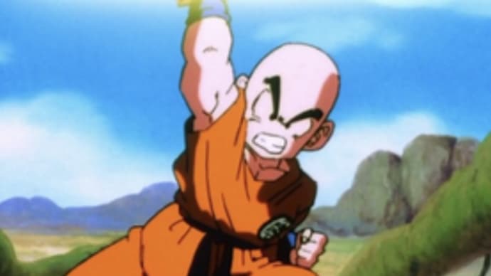 バルーンアートでドラゴンボールのクリリンを作ってみたよー