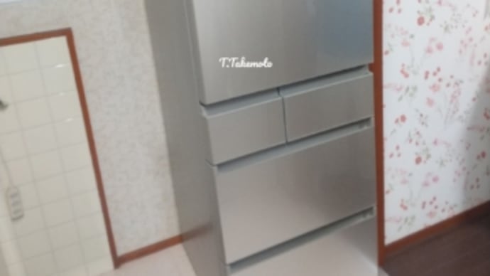 「雨でも冷蔵庫は待った無しで納品」の巻