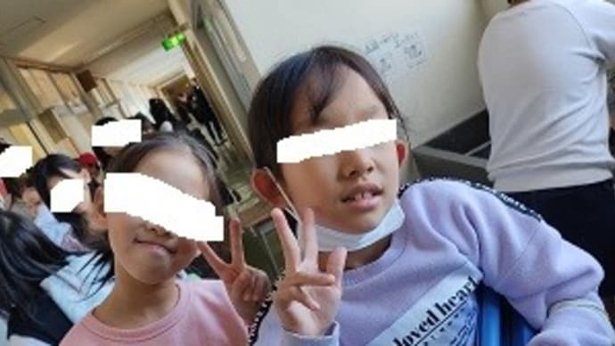 次女ちゃん、学習発表会