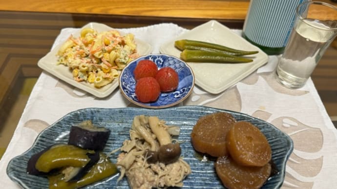 夏の晩ご飯