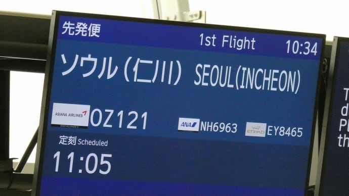 中部セントレア→ソウル仁川 アシアナ航空 OZ121便搭乗記 短距離でもささやかなホットミール機内食