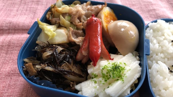 9月4日(月曜日) 回鍋肉弁当
