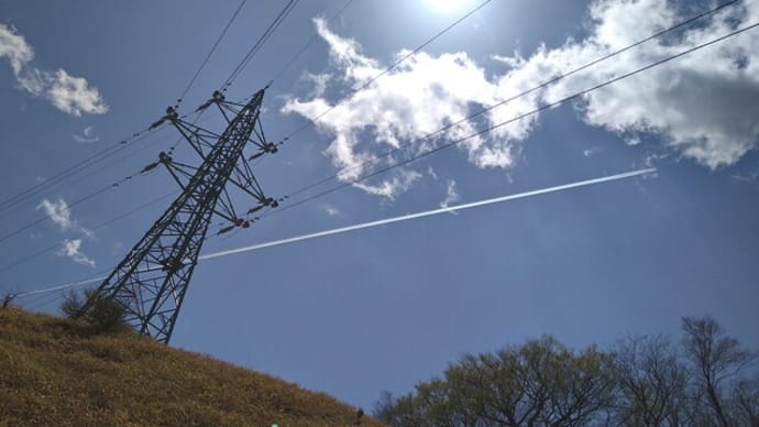 好きです 飛行機雲♪