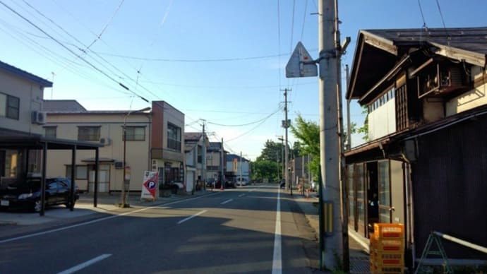 横手市 大町 旧「阿桜花街」