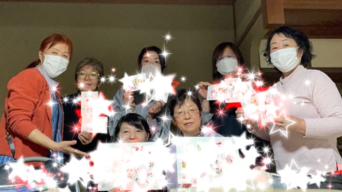 昨日の、わでん伝筆(つてふで)講座