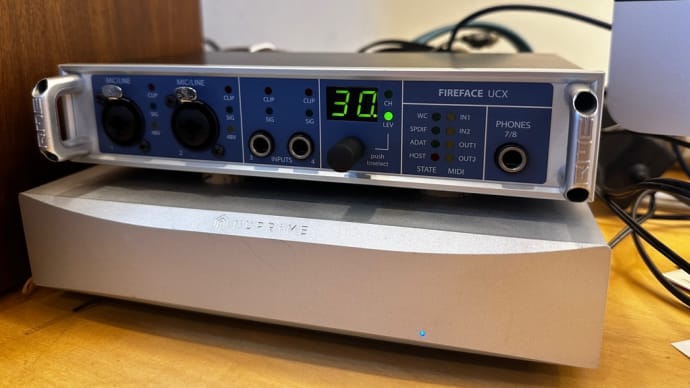 おかえりなさい、FIREFACE UCX