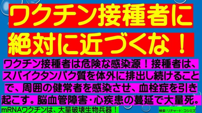 コロナワクチンを接種した人、これからコロナワクチンを接種しようと思っている人へ。