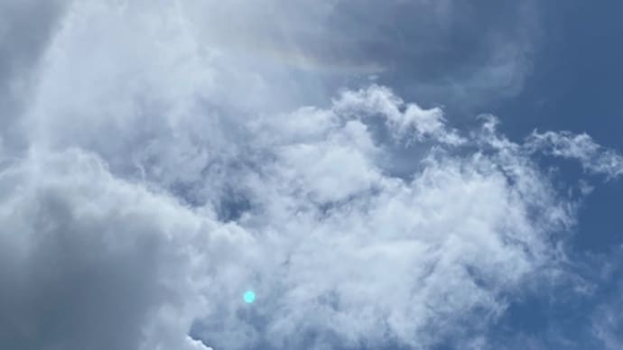 彩雲と環水平アーク