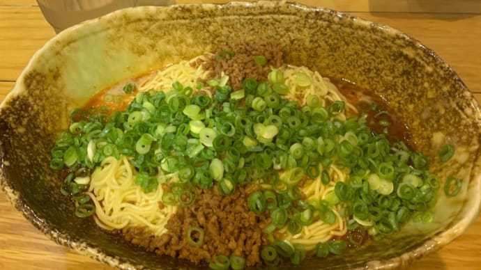 汁なし坦々麺の店くにまつで、汁なし坦々麺