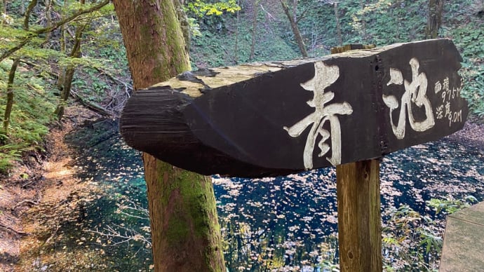 48年ぶりに十二湖に行ってきました
