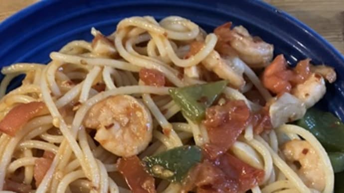 今日のパスタもまた
