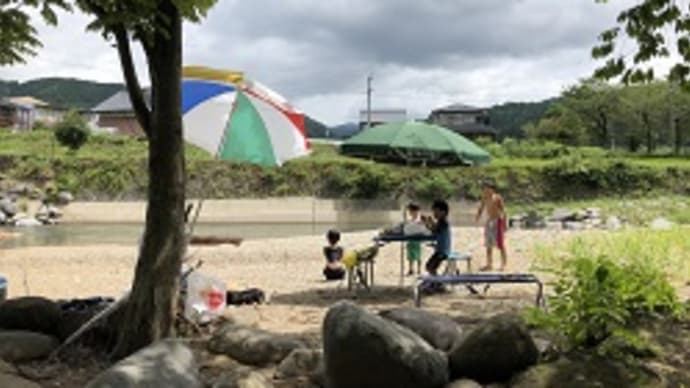 孫たちと遊んで