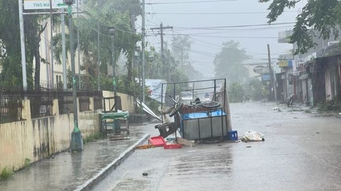 台風9号のフィリピンの被害