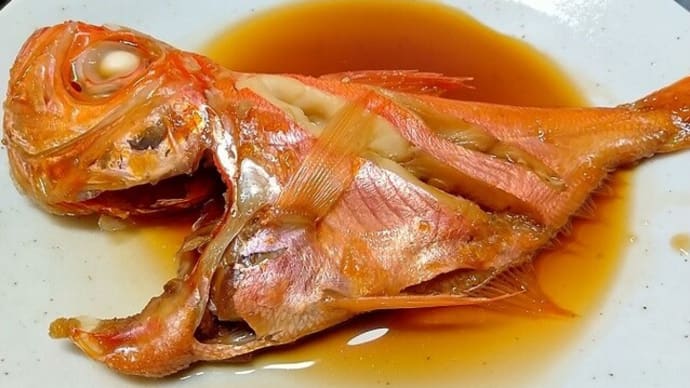 金目鯛の煮付け