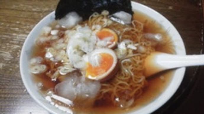 冷やしラーメン。