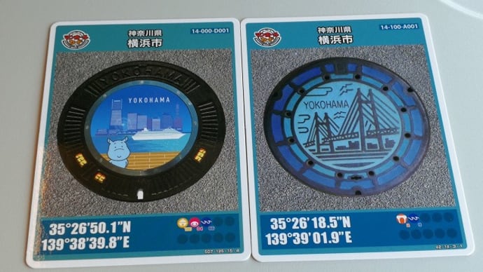 下水道展’19横浜でいただいたマンホールカードは何枚か?