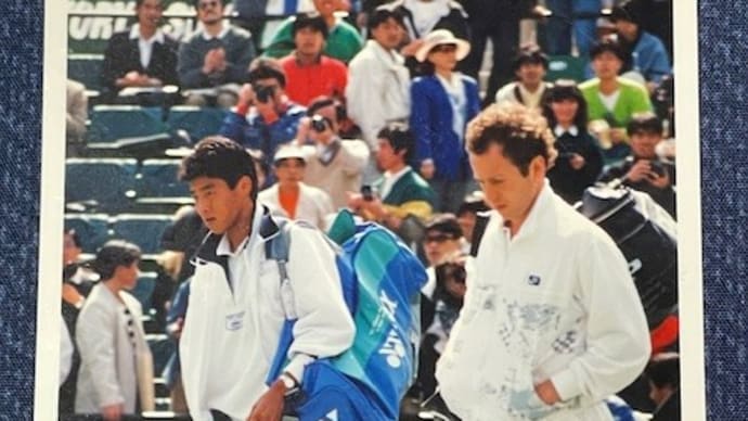 ジョン・マッケンローと松岡修造、36年前の対戦!