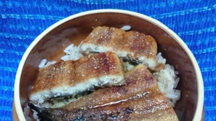【03/14昼食】三重県産鰻蒲焼尾側で鰻丼、超特売日キタ――(゚∀゚)――!!