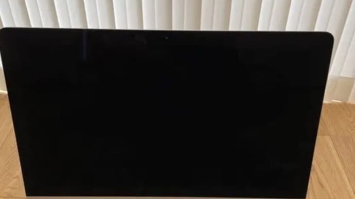2023/06/01 突然の不具合 iMac