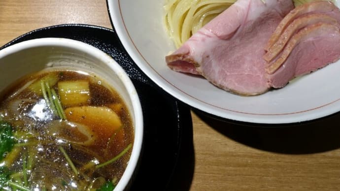 【限定】鴨葱醤油つけ麺@麺 鍾馗