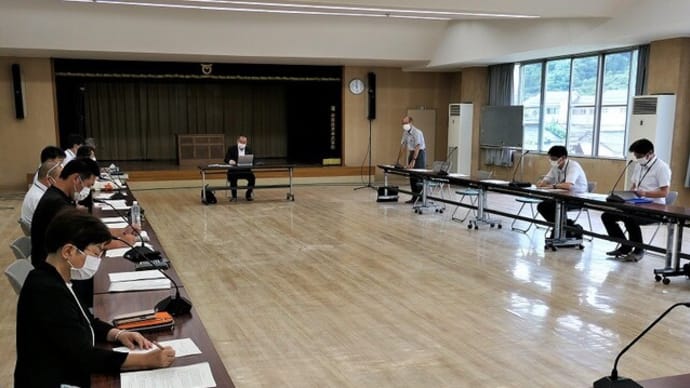生坂農業未来創りプロジェクト会議&大町麻績インター千曲線整備促進期成同盟会県要望 &新型コロナウイルス感染症対策本部会議&上野ぶどう畑上空からの風景
