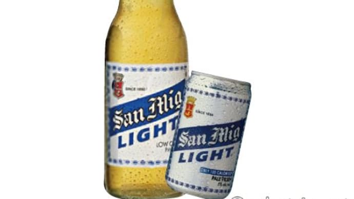 フィリピンのサンミゲルビール