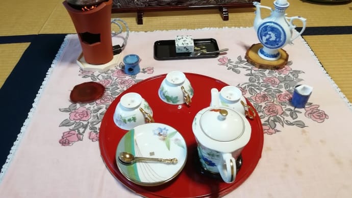方円流 紅茶手前 城山茶会の練習 お稽古メモ