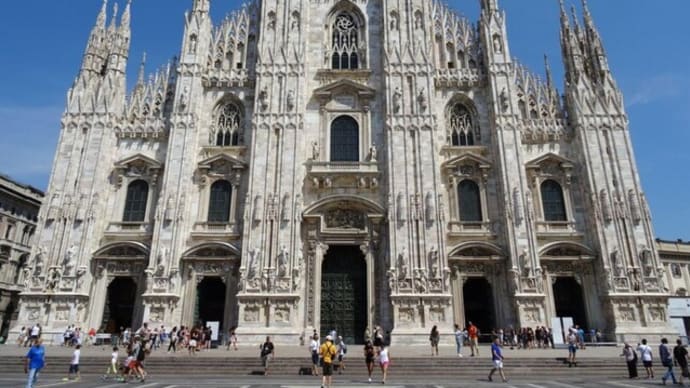 「世界の大聖堂⑬」ミラノのドゥオーモ～写真と短歌で綴る世界文化紀行