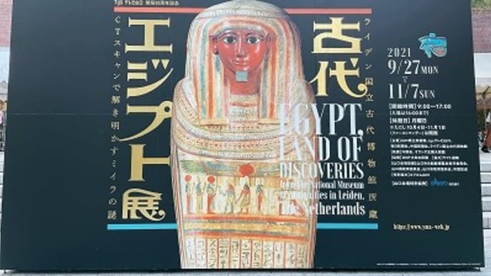 古代エジプト展行ってきました